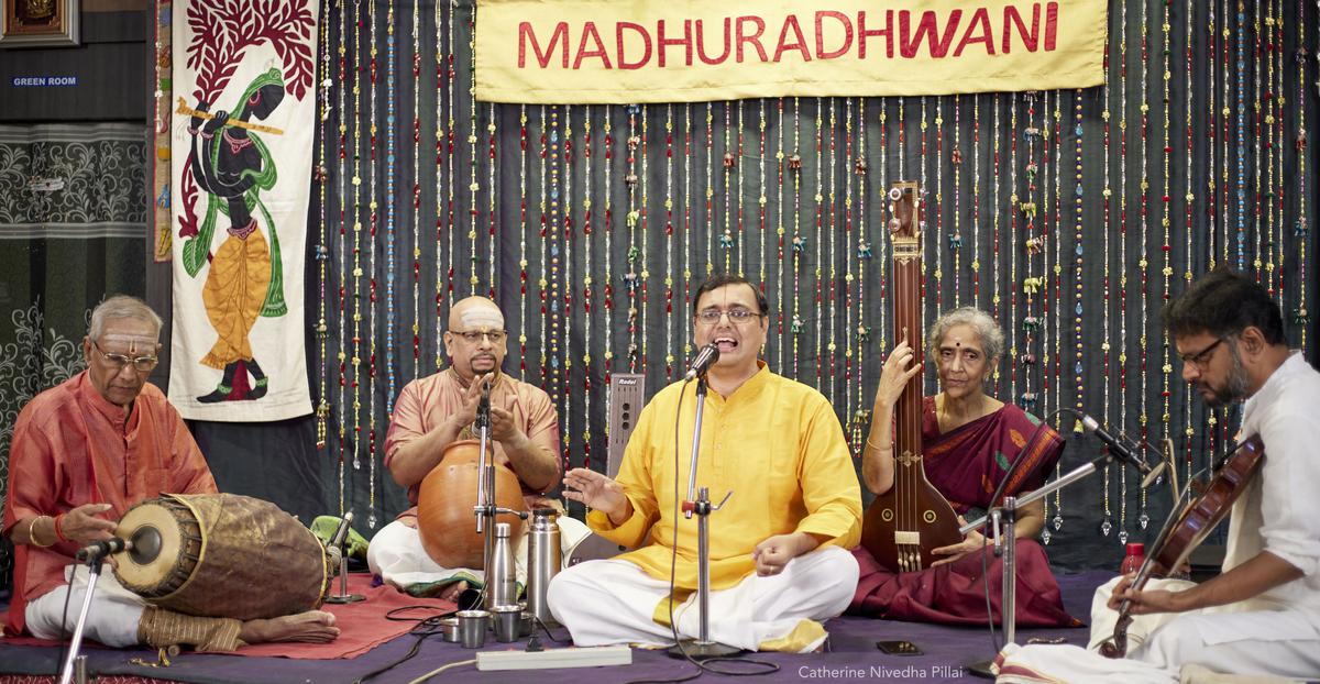 Krishna impresses with his presentation of kritis and raga essaysKrishna impresses with his presentation of kritis and raga essays